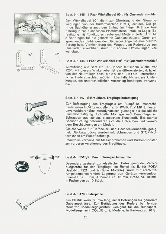 Graupner Neuheiten 1968