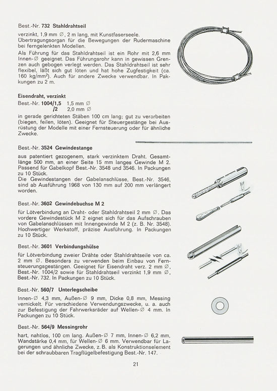 Graupner Neuheiten 1968