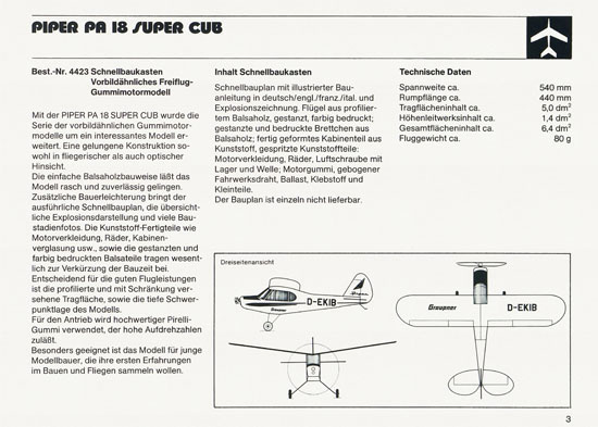 Graupner Neuheiten 1973