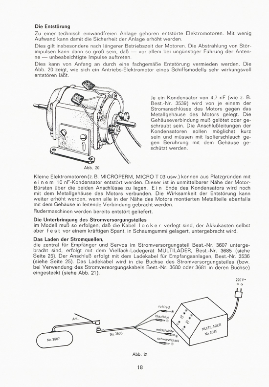 Seite 18 Graupner RC-Handbuch Digitale Fernlenkanlage varioprop 1968