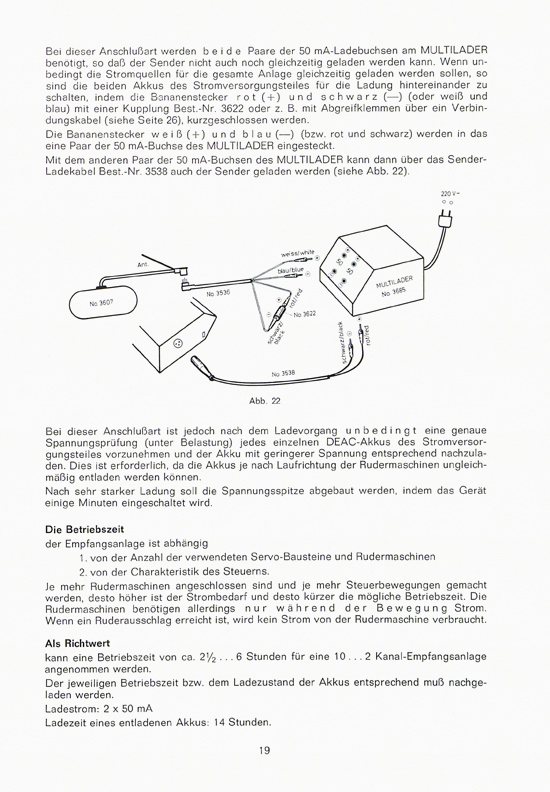 Graupner RC-Handbuch Digitale Fernlenkanlage varioprop 1968