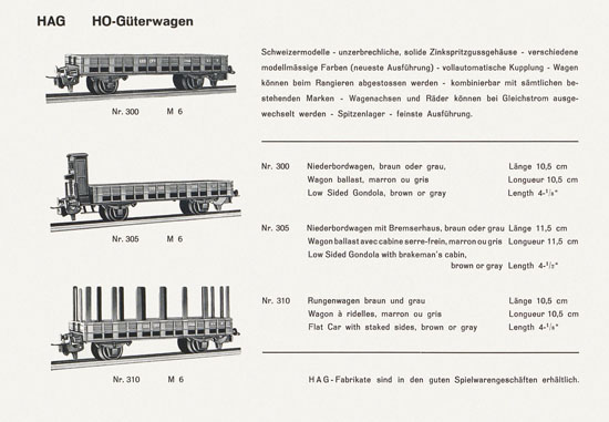 Seite 3 HAG Katalog 1955