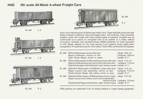 HAG Katalog 1955