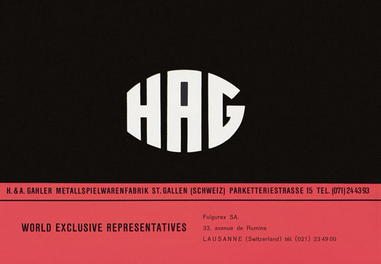 Seite 6 HAG Katalog 1955