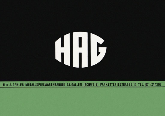 Seite 20 HAG Katalog 1957