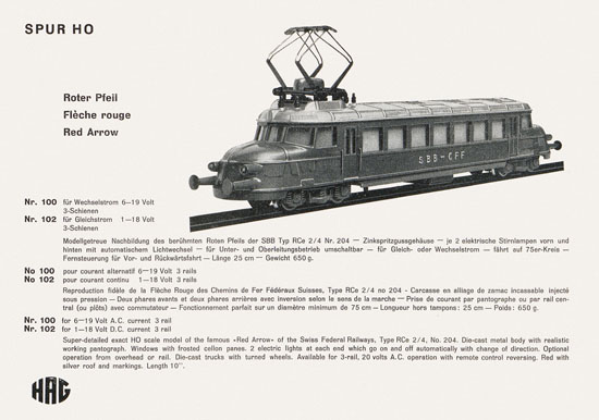 Seite 4 HAG Katalog 1959-1960