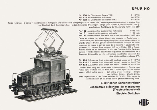 Seite 5 HAG Katalog 1959-1960