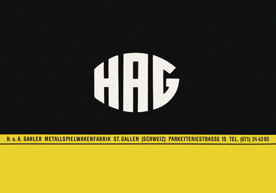 Seite 16 HAG Katalog 1959-1960