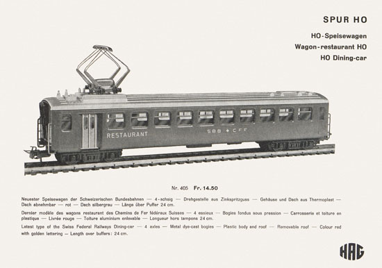 HAG Katalog 1963-1964