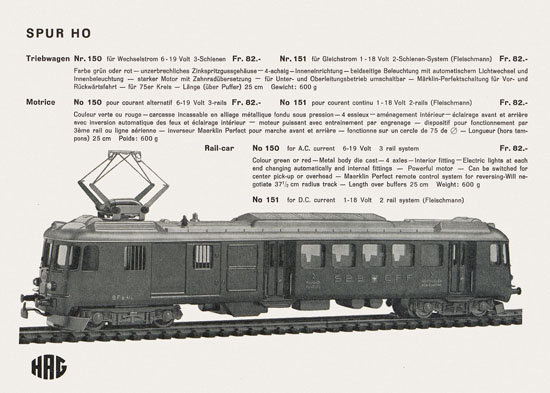 Seite 6 HAG Katalog 1964-1965