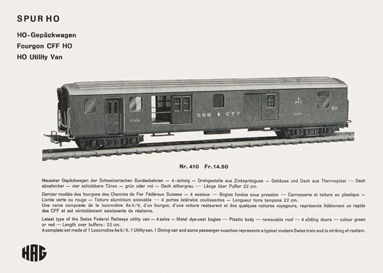 Seite 10 HAG Katalog 1964-1965