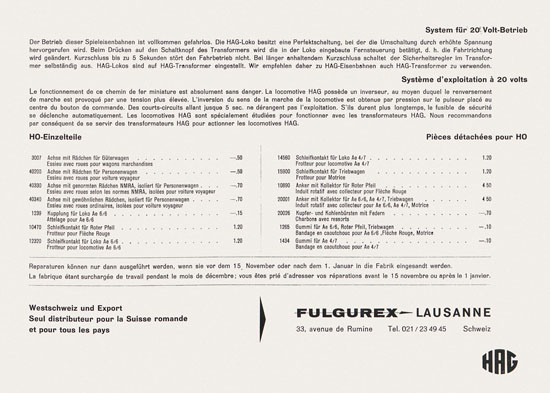 Seite 15 HAG Katalog 1964-1965