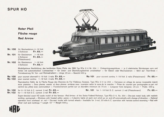 Seite 4 HAG Katalog 1965-1966