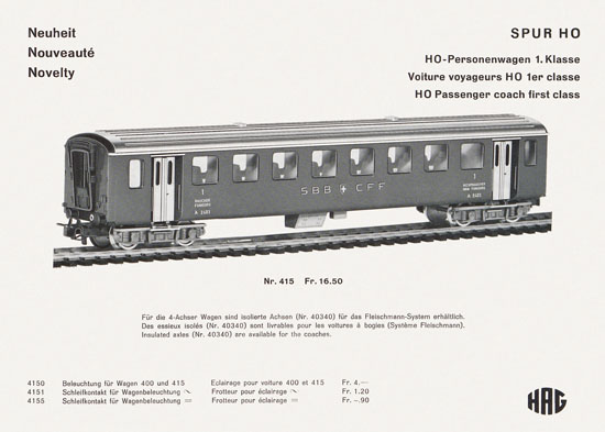 Seite 9 HAG Katalog 1965-1966