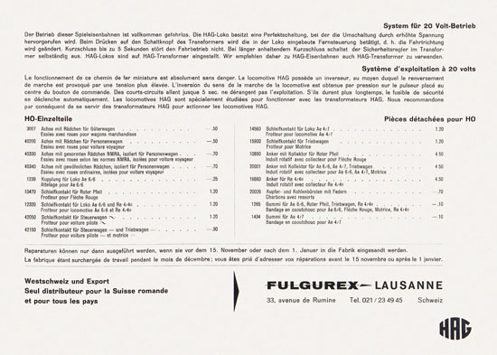 Seite 15 HAG Katalog 1965-1966