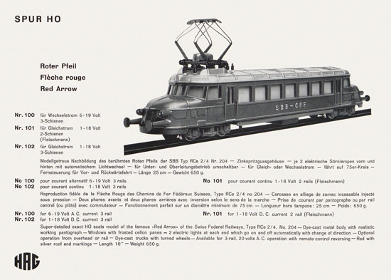 HAG Katalog 1966-1967