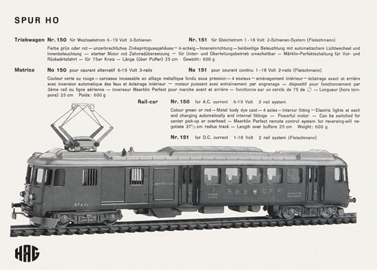 HAG Katalog 1966-1967