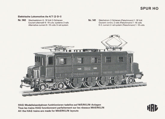 HAG Katalog 1974