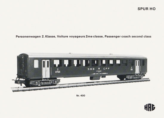 HAG Katalog 1974