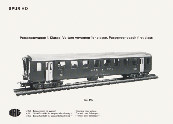 HAG Katalog 1974