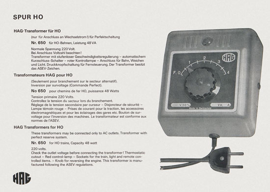 Seite 18 HAG Katalog 1975-1976