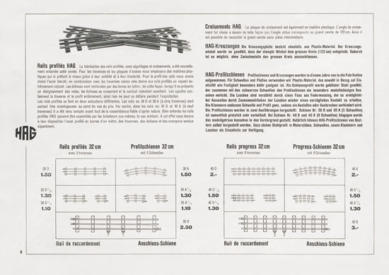 HAG Katalog 1950-1951