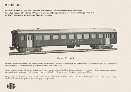 Seite 8 HAG Katalog 1962-1963