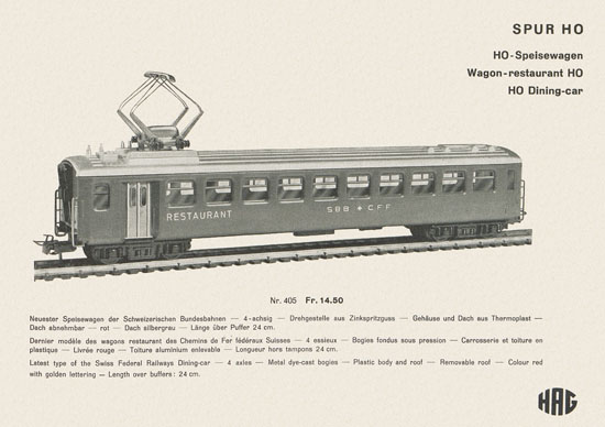 HAG Katalog 1962-1963