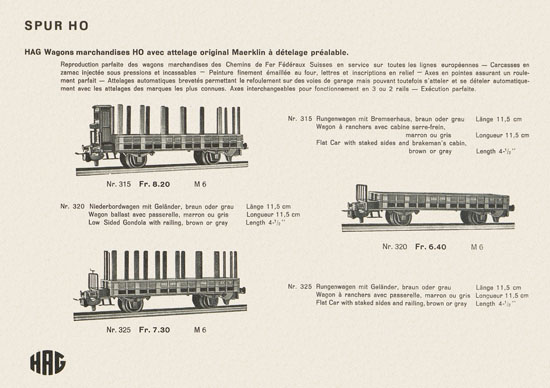 HAG Katalog 1962-1963