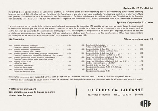 Seite 15 HAG Katalog 1962-1963