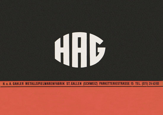 Seite 16 HAG Katalog 1962-1963