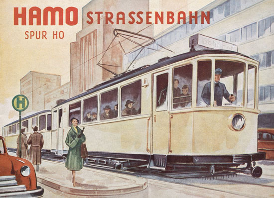 Hamo Katalog Strassenbahn 1956