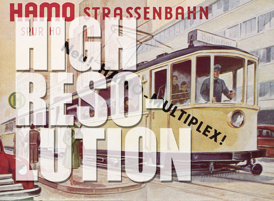 Hamo Katalog Strassenbahn 1957