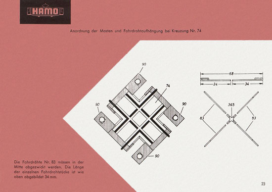 Hamo Katalog Spur H0 1963