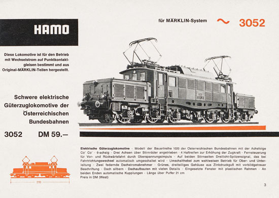 Seite 5 Hamo Katalog 1965-1966