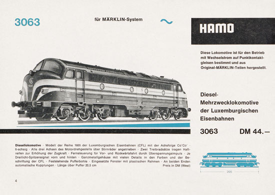 Seite 6 Hamo Katalog 1965-1966
