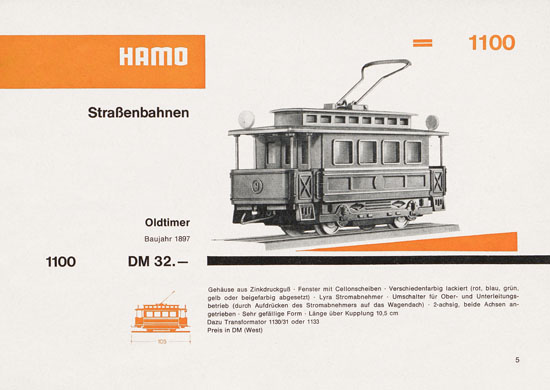 Seite 7 Hamo Katalog 1965-1966
