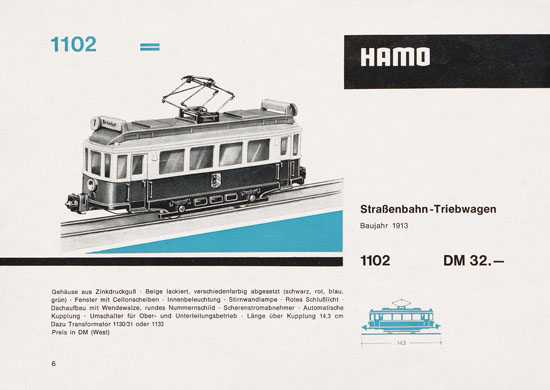 Seite 8 Hamo Katalog 1965-1966