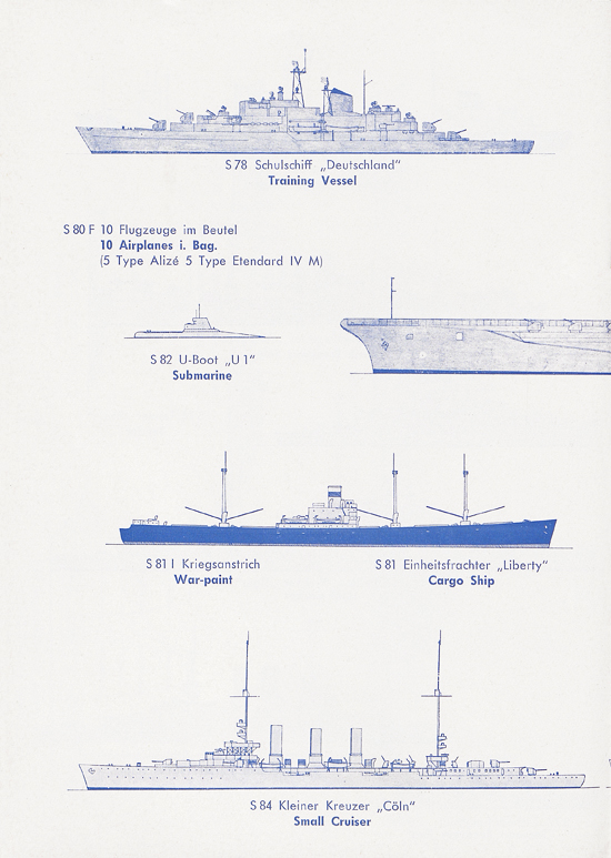 Hansa-Modelle Schiffsmodelle und Hafenbausatz Katalog 1963