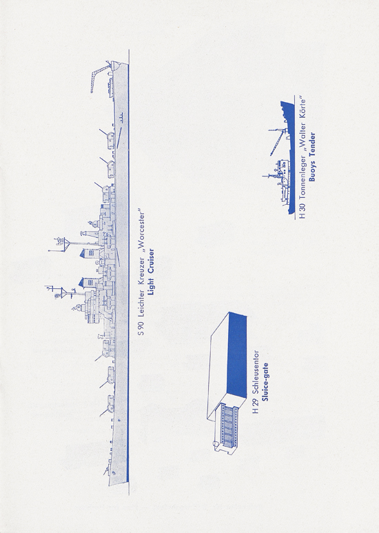 Hansa-Modelle Schiffsmodelle und Hafenbausatz Katalog 1963