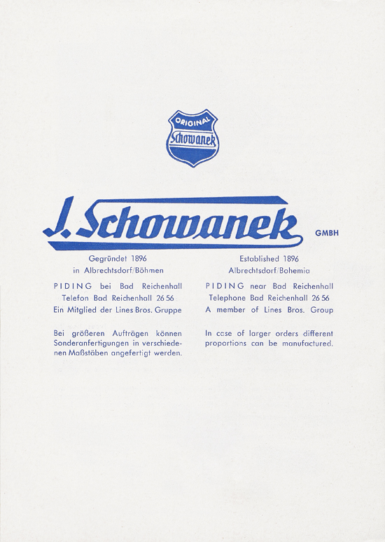 Hansa-Modelle Schiffsmodelle und Hafenbausatz Katalog 1963