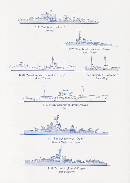 Hansa-Modelle Schiffsmodelle und Hafenbausatz Katalog 1966