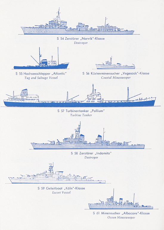 Hansa-Modelle Schiffsmodelle und Hafenbausatz Katalog 1966