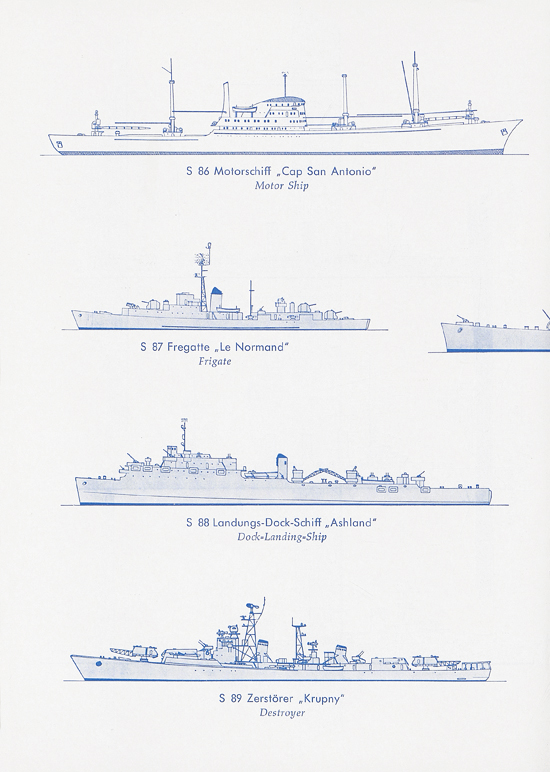 Hansa-Modelle Schiffsmodelle und Hafenbausatz Katalog 1966