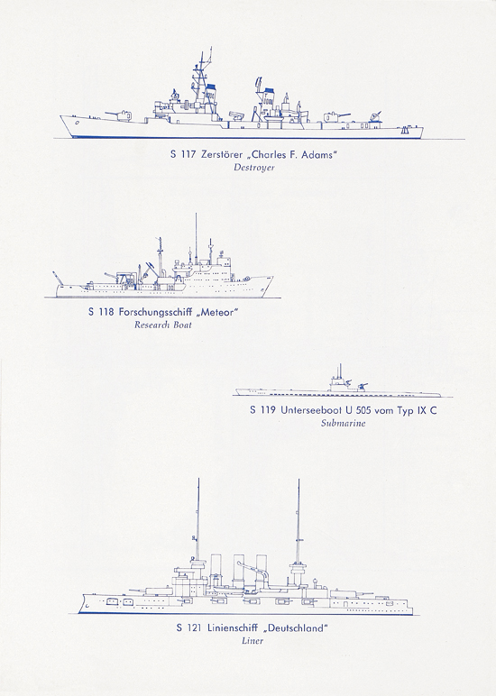 Hansa-Modelle Schiffsmodelle und Hafenbausatz Katalog 1966