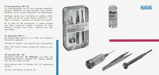 Seite 11 Haug Katalog 1961-1962