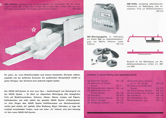 Seite 6 Haug Katalog 1966-1967