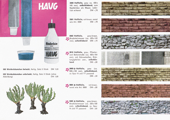 Seite 11 Haug Katalog 1966-1967