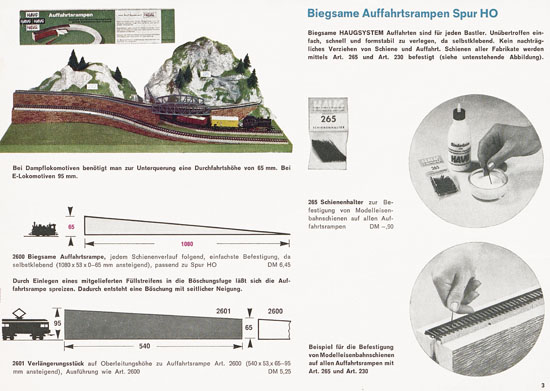 Seite 3 Haug Katalog 1968-1969