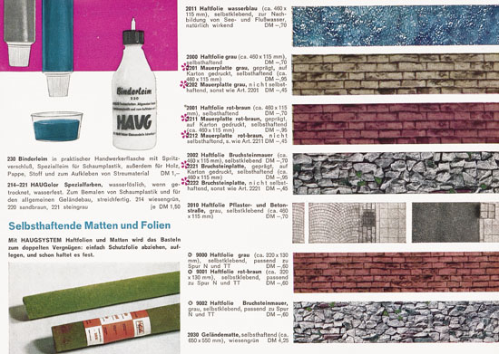 Seite 6 Haug Katalog 1968-1969